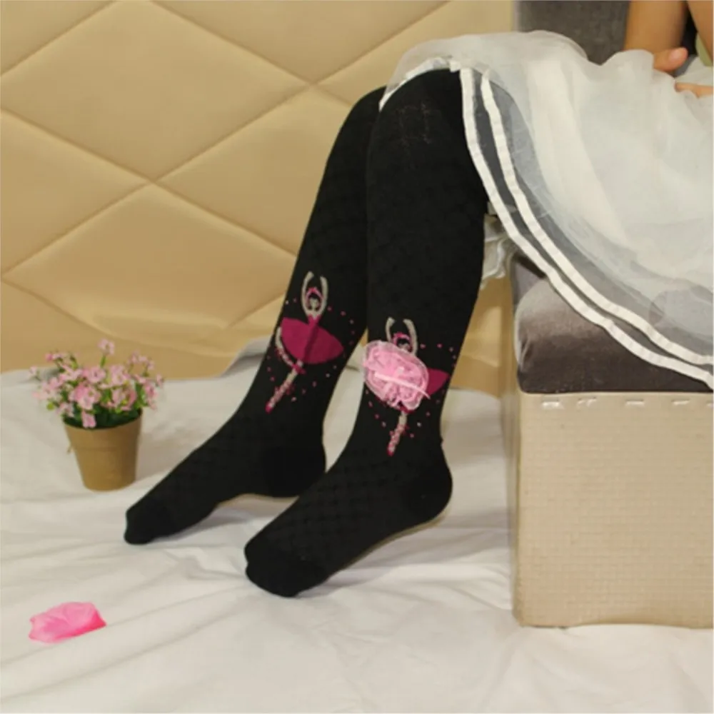 Baby Stockings Flower Ballet Leggings for Girls 3-10 Years