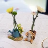 Creative Animal Flower Glass Vase Test Tube Plant Holder Hydroponic Transparent Container Office Dining Table Floral Home Decor 1