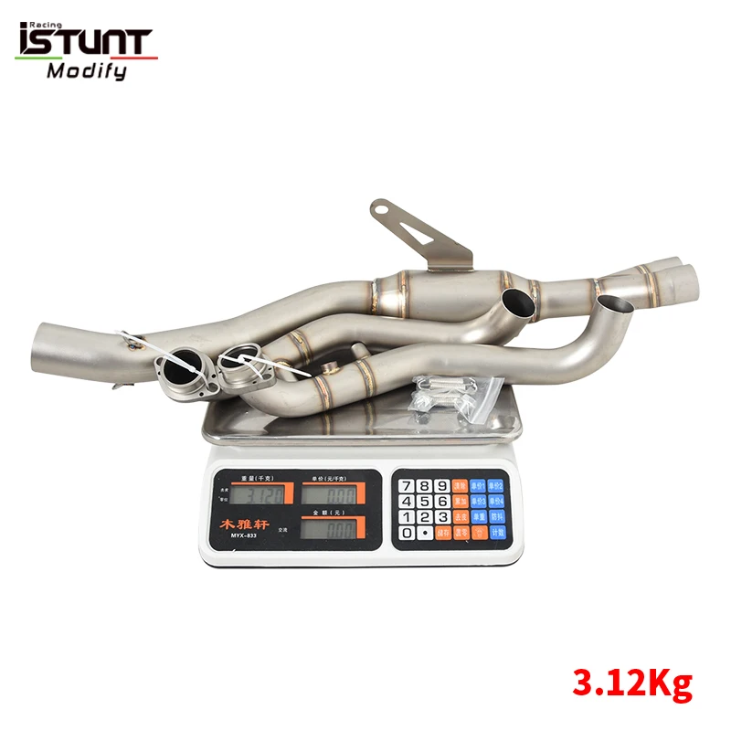 For Aprilia RS660 RS 660 Tuono 660 2021 2022 2023 Motorcycle Exhaust Espace Moto Full System plug and play Carbon Fiber Muffler - Image 6