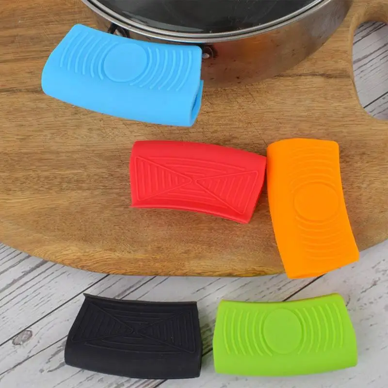 Silicone Anti-slip Magnetic Clip Butterfly Gloves Clip Casserole Ear Pan Heat Insulation Grips Anti-Hot Pot Kitchen Tool