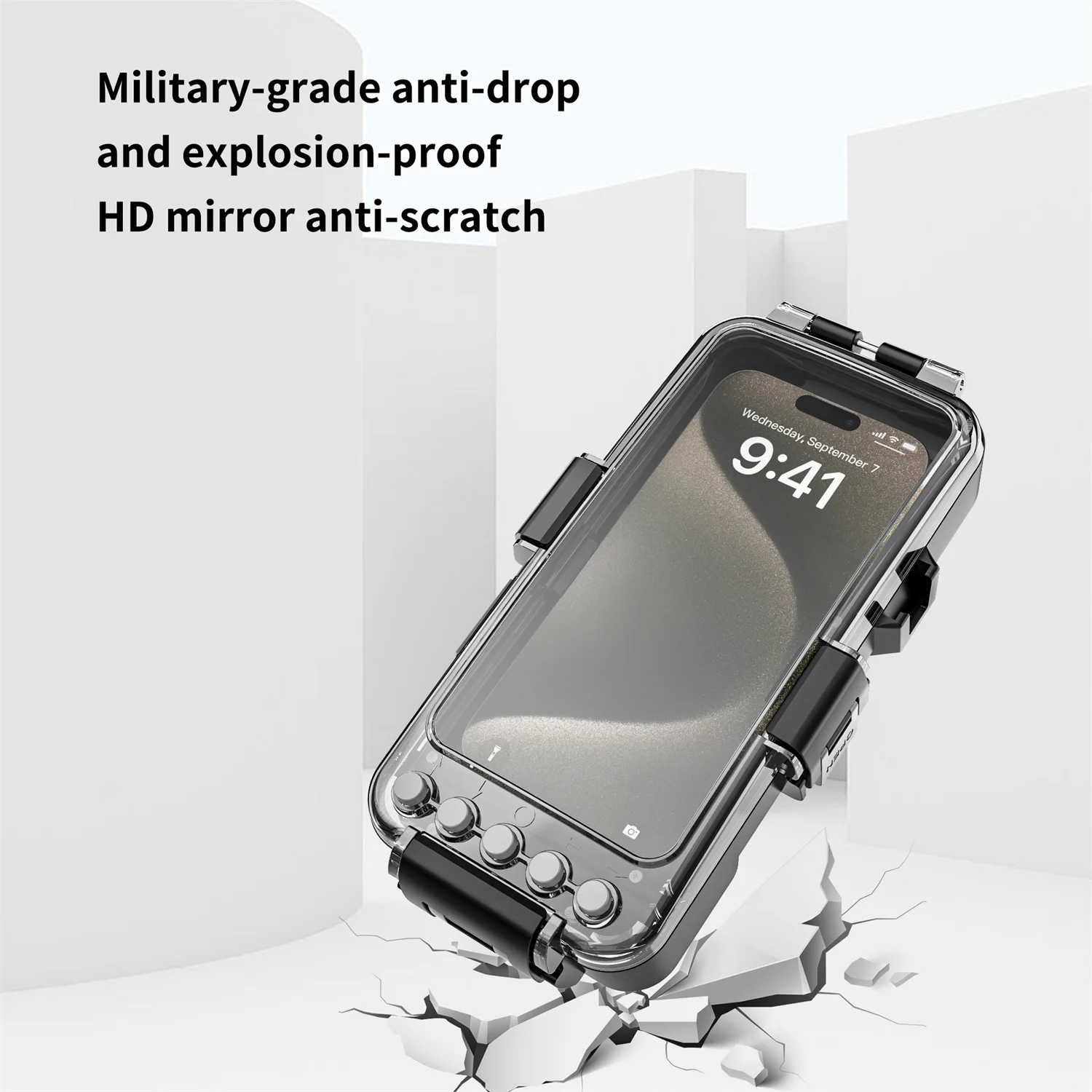 値下げ iPhone防水ケース 40メートル！Seashell SS-i5 Amazon.co.jp: スマホ 防水ケース 携帯防水 高透過率 良いタッチ