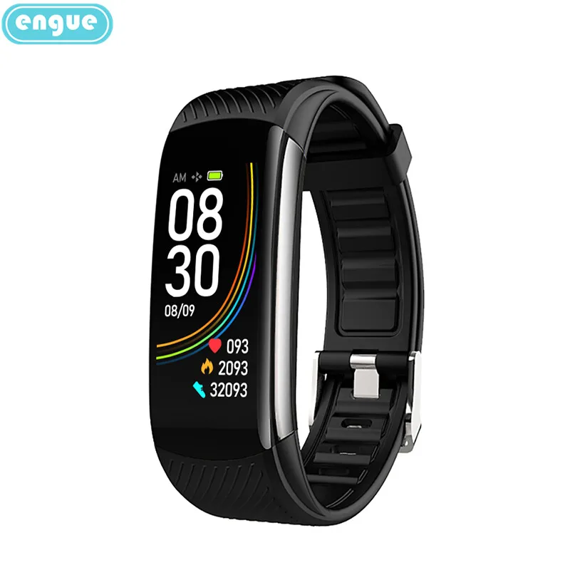 

Engue Time and Date Display Step and Heart Rate Monitoring Smart Sports Bracelet Watch Eg-T5 Smart Bracelet