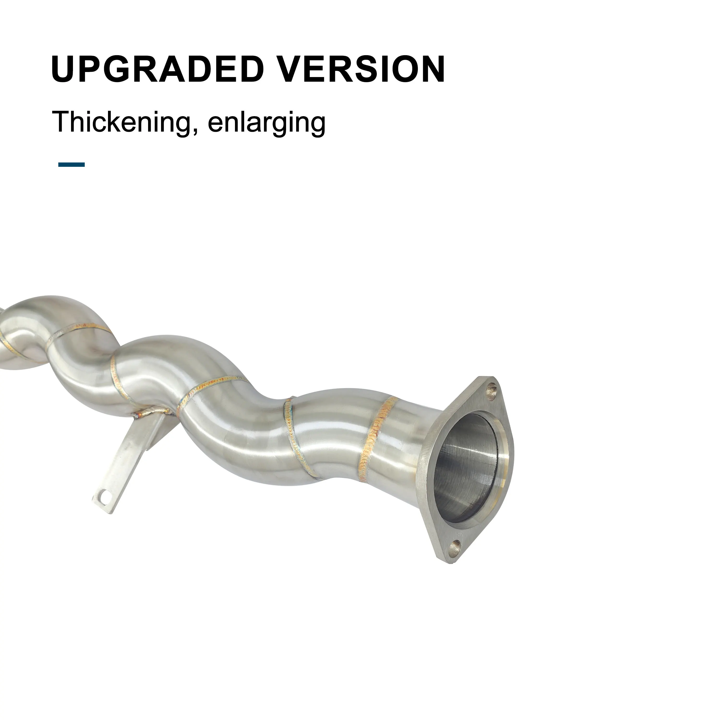CBNT Equal Length Mid Pipe BMW G87 M2 S58 3.0T Exhaust System Middle Pipe 70mm/2.75inches SS304 Performance Exhaust-Pipe