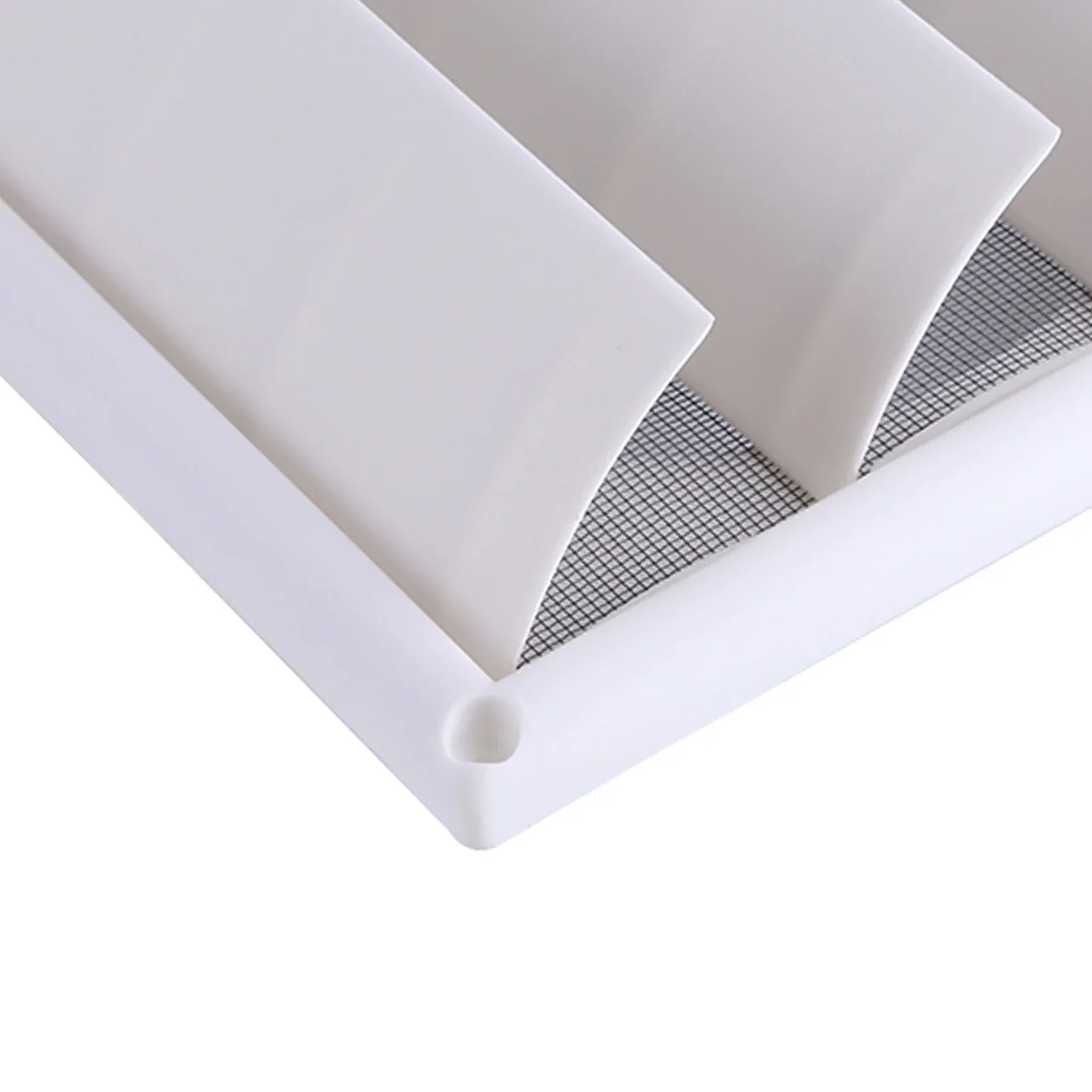Plastic Air Vent Grille Cover 1 PC 3 Flaps Wall Duct Ventilation Grill With Net New 20*20cm air vent grille ventilation grille air vent cover