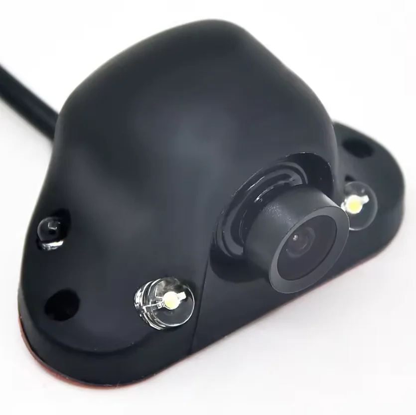 12V 방수 CCD 3089 야간 시야 접착식 4핀 전후방 후방 카메라 블라인드 스팟 자동차 카메라 백업 주차용