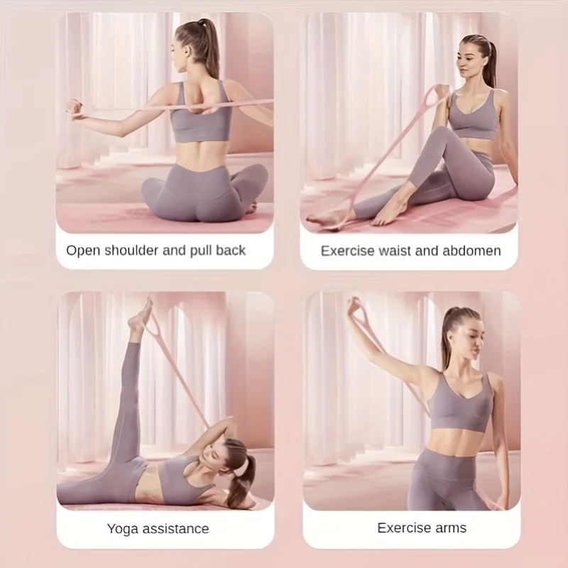 Figure-8 Yoga Stretch Strap 3