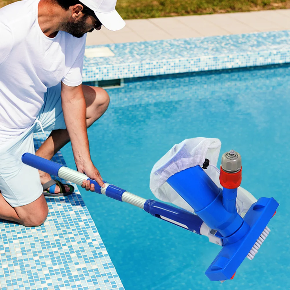 Portable Pool Vacuum, Handheld Pool Vacuum Cleaner With Scrub