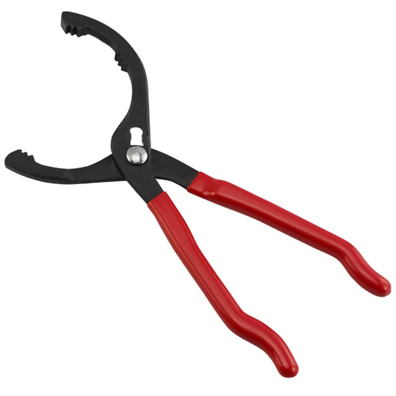 

12 Inch (About 30.5 Cm) Adjustable Oil Filter Pliers, Oil Filter Wrench Adjustable Oil Filter Removal Tool