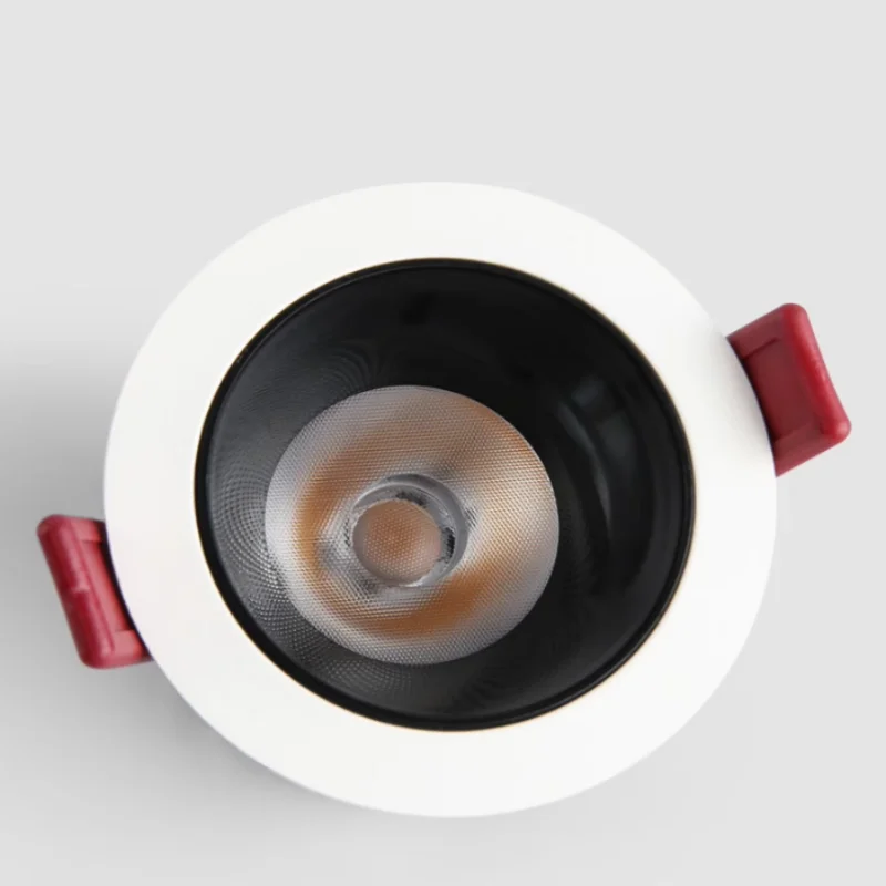 New Ip55 embedded waterproof anti-dazzle downlight led cob spotlight Sky lantern Bathroom kitchen and bathroom spotlight