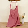 Breathable Baby Nursing Cover Maternity Breastfeeding Cover Cotton Muslin Baby Feeding Blanket Privacy Apron Stroller Blankets 5