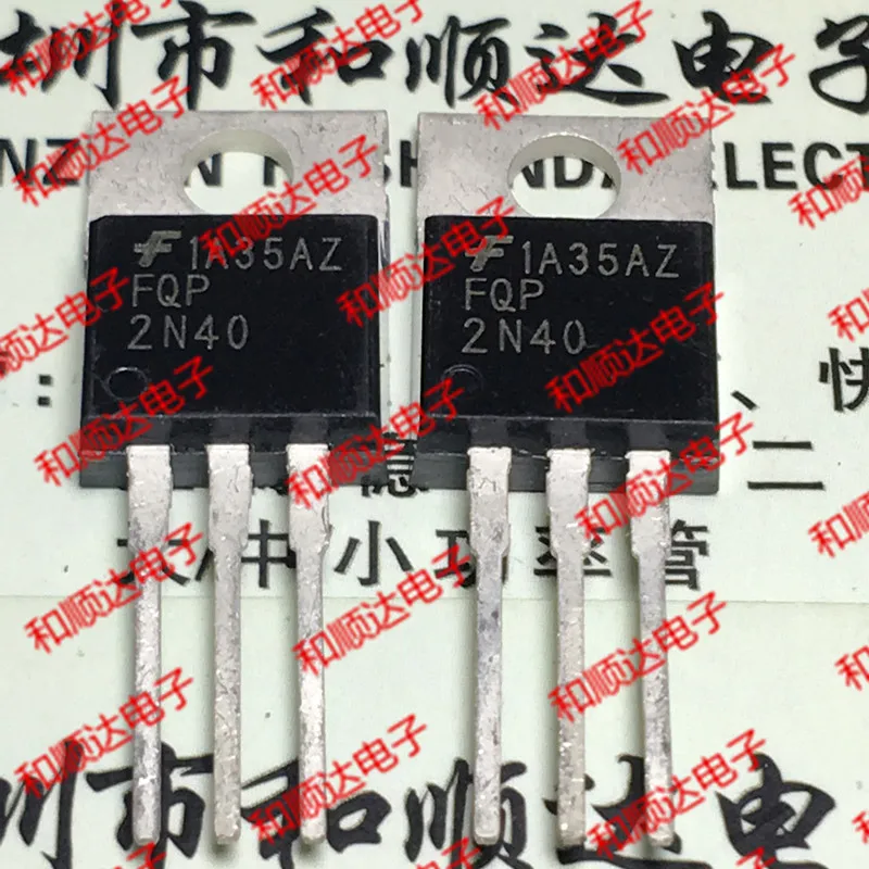 

Новый оригинальный 5 шт./FQP2N40 TO-220 1.8A 400V