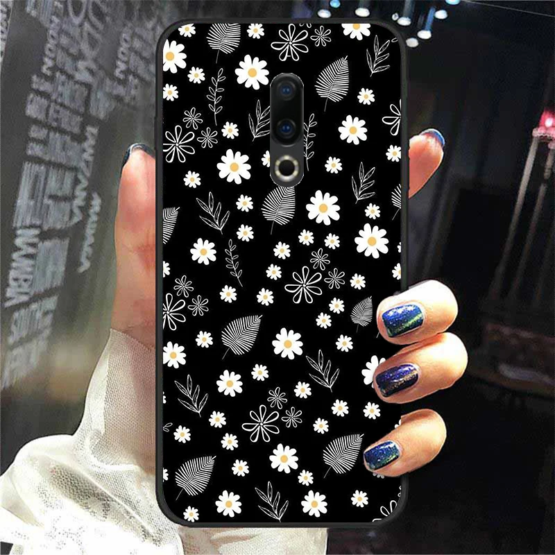 For Meizu 16th Case 6.0'' Silicone Case For Meizu 16th Plus Cover 6.5'' Soft TPU back Cases coque etui Leopard print meizu phone case with stones craft Cases For Meizu