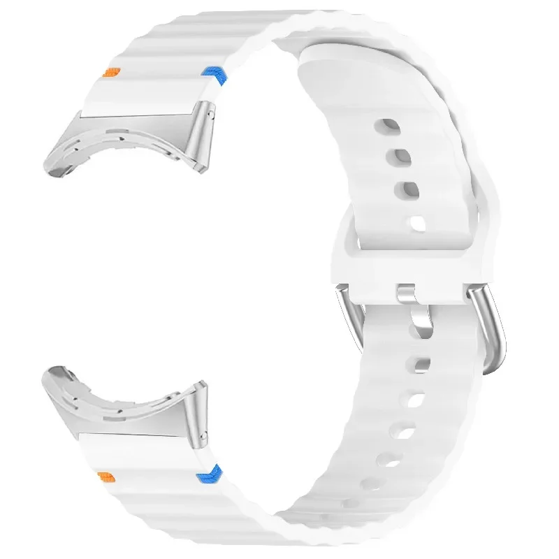 Sport Rubber Strap Silicone Watch Band No-Gap Bracelet Replacement Wristband