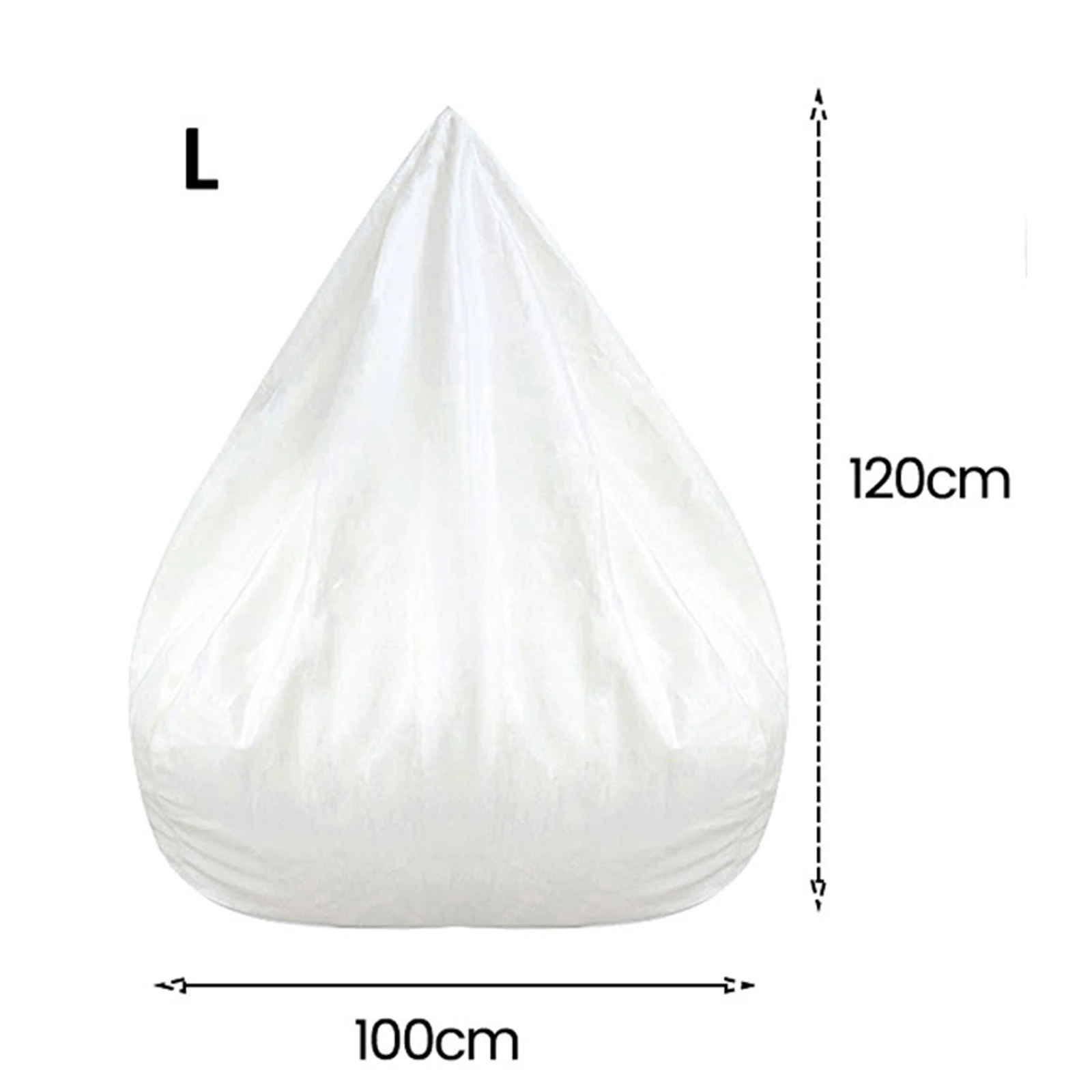 Luxurious Large Bean Bag Lounger Cover - Plush, Comfortable & Stylish Passive Seating Solution