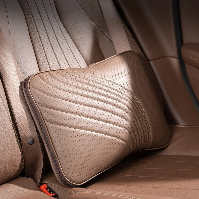 메르세데스 벤츠 GLS GLE C-클래스 GLC E-클래스용 2-in-1 베개&담요, 차량 허리 지지 에어컨 퀼트