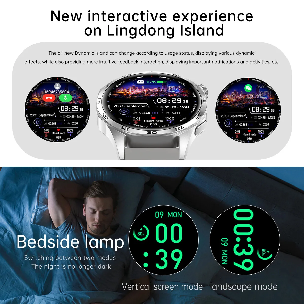 New GT 5 Pro GPS SmartWatch Men 360*360 AMOLED Screen BT Call IP67 Waterproof Heart rate monitor Man Smartwatch For IOS Android 5