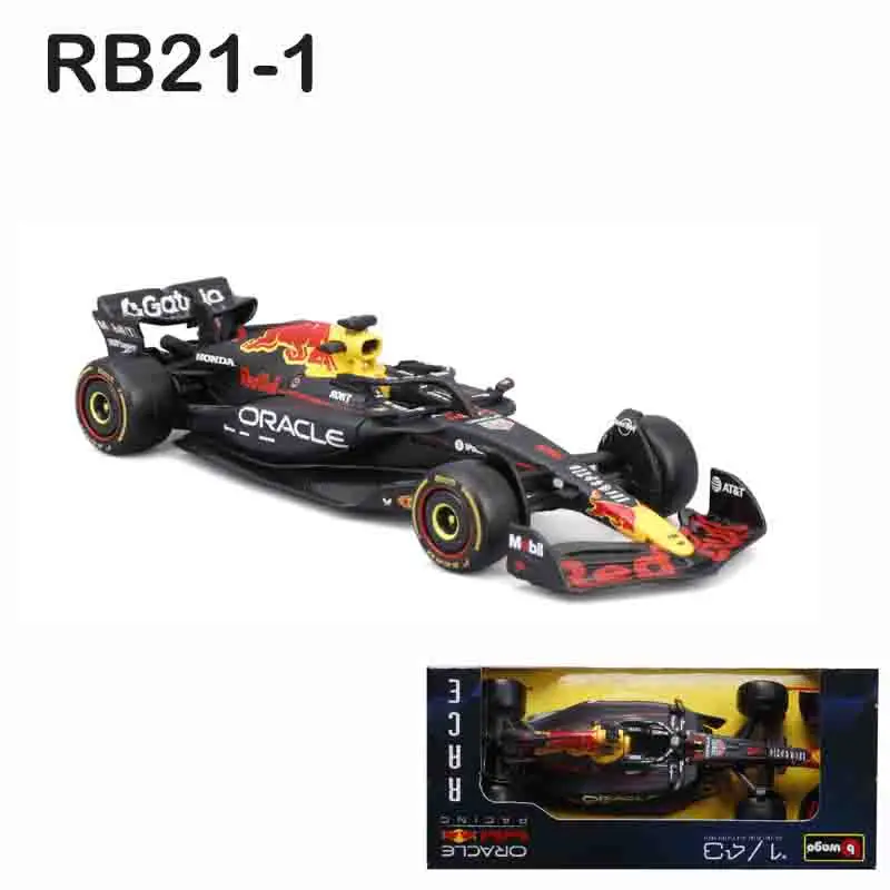 Bburago 1:43 Miami Grand Prix Formula Racing Alloy Car Toy