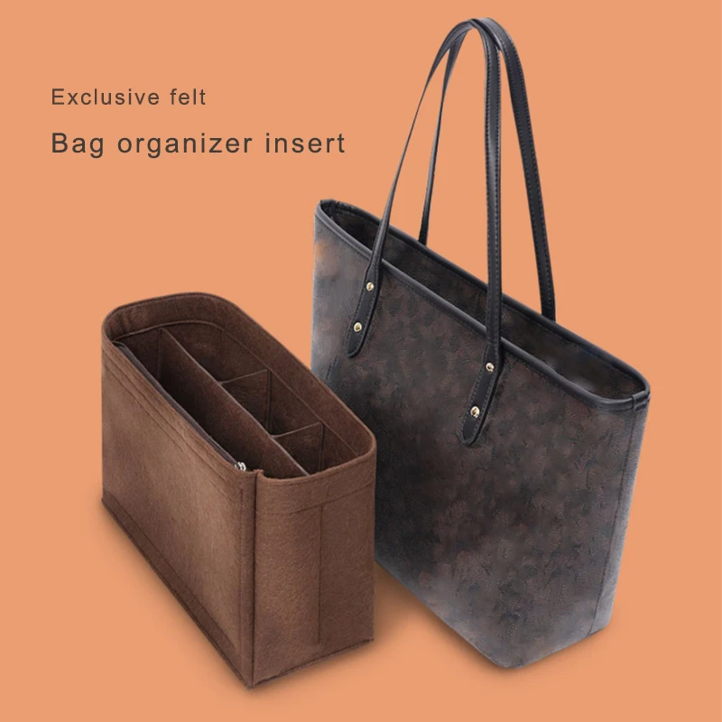 EverToner Felt Insert Organizer For Goyard GM PM Mini Tote Bag Womens  Handbag Inner Purse Travel Cosmetic Liner Bags Shaper - AliExpress