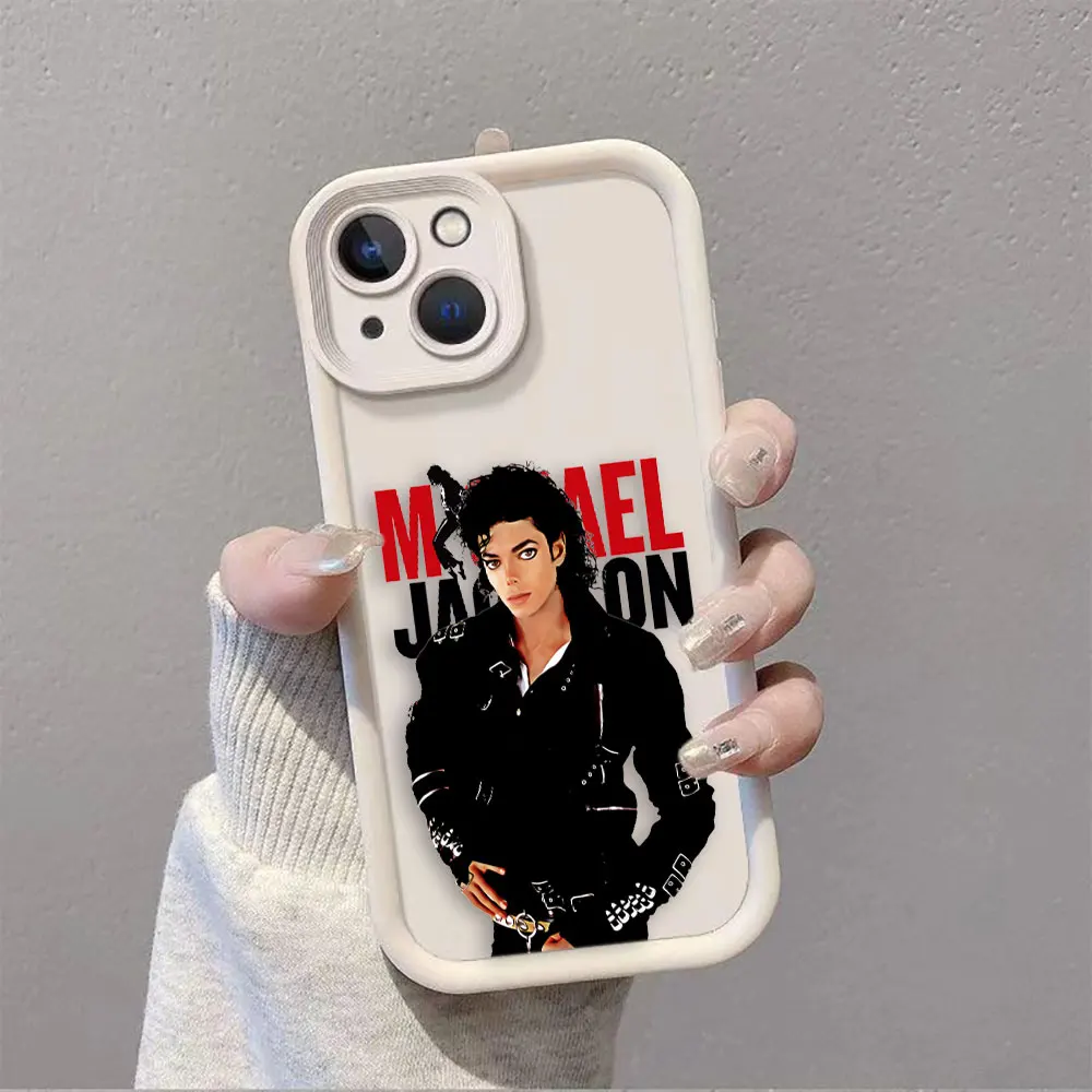 Stylish Michael Jackson Cover TPU Phone Case