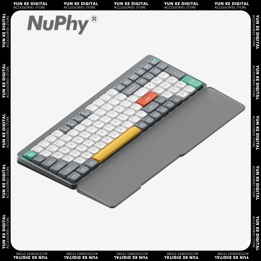 

Nuphy For Air75 Air96 Palm Rest Pc Desk Gaming Keyboard Mouse Pad Twotone Acrylic Hand pad Wrist Rest Wrist Keyboard Accessories