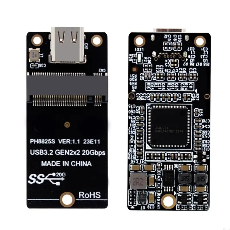 R9UA M.2 To Type C NVME Solid Disk Adapter Board For Speed Transfer ASM2364 Chip