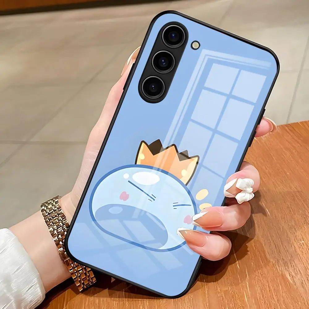 Demon Slime Rimuru Tempest Glass Phone Case Cover