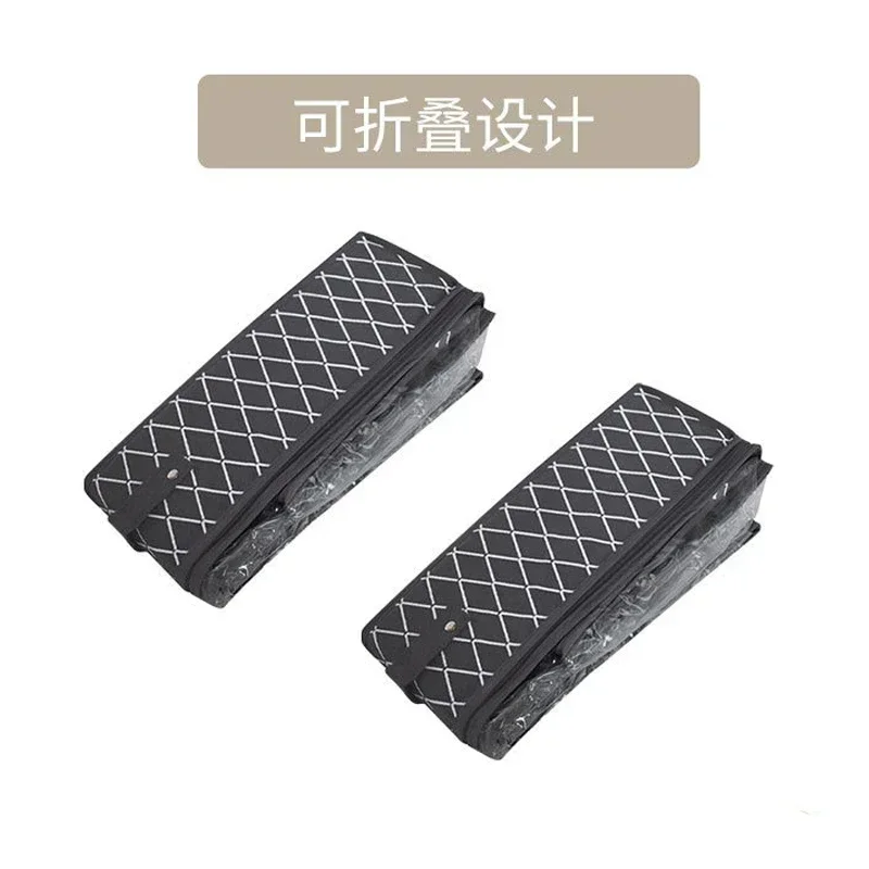 1Pc Closet Bed Shoe Storage Boxes Foldable Underbed Shoesorganizer Containers Under Bed Storage Bags Home Shoe Rack Organizer 6