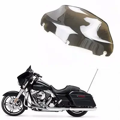 

Light Smoke 9" Windscreen Windshield For 2014 2015 2016 2017 Harley Touring Electra Street Glide FLHT