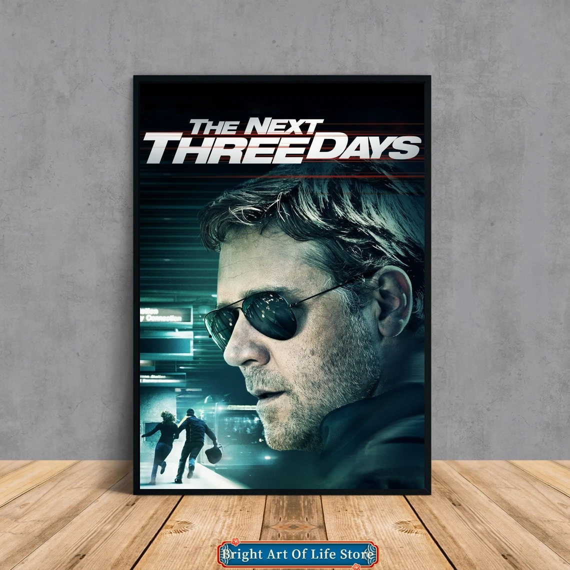 

The Next Three Days (2010) Classic Movie Poster Cover Photo Canvas Print Apartment Home Decor Wall Painting
