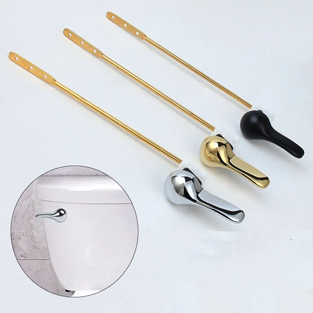 Restroom Accessories Replacement Toilet Flush Lever Toilet Tank Handle Side Mount Toilet Trip Button
