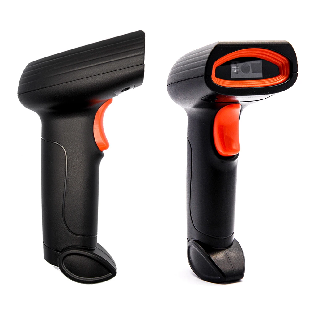 Handheld Wired Barcode Scanner Portable Wireless Bluetooth 1D 2D QR Code PDF417 Reader for Retail Shop Logistic Warehouse barcode scanner