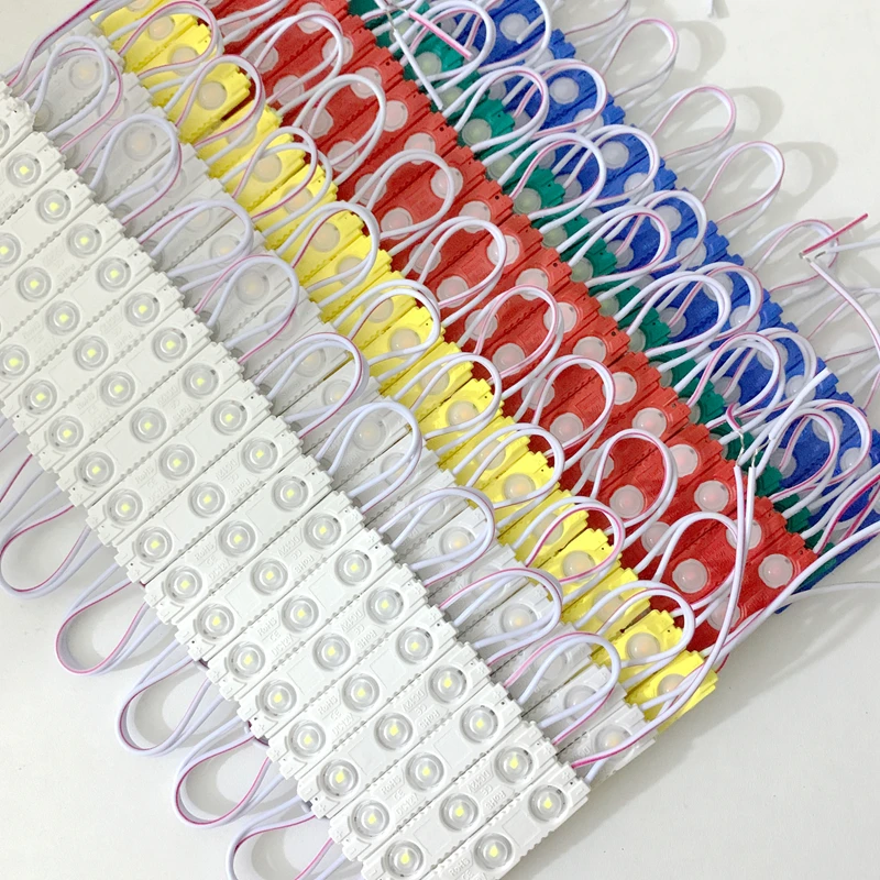 200PCS LED Module Light Strips - DC12V 6500K White, 5 LEDs Per Module, Waterproof For Channel Letter Signs & Advertising - View #11