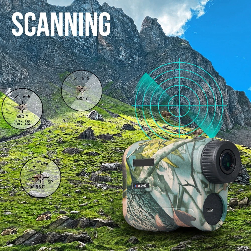 Laser Rangefinder Laser Distance Meter Hunting Rangefinder 6.5X Magnification