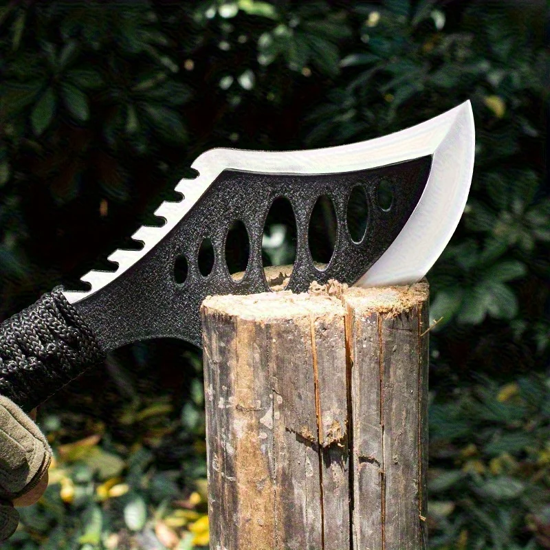 Portable Outdoor Jungle Camping Axe & Knife 1