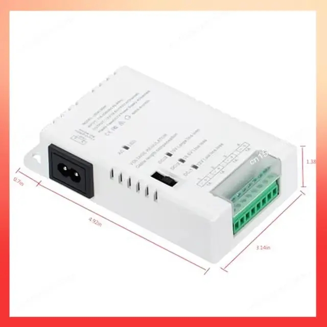 ABNR CCTV Camera Power Supply Distribution Power Supply 90V-264VAC Input To 12V-13.8-15VDC Output 6