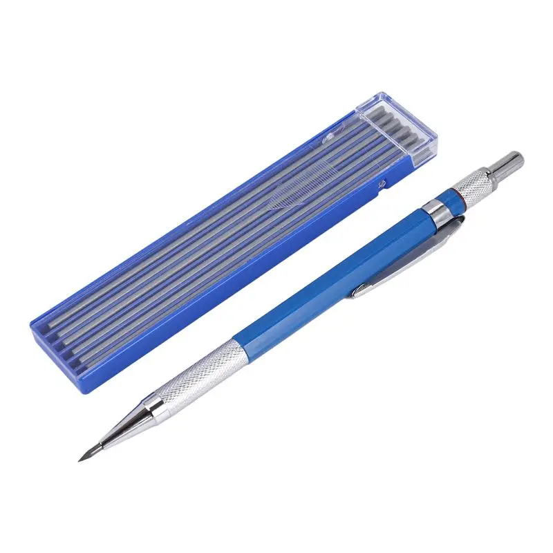 A34M-Mechanical Pencils Metal Marker With Builtin Sharpener For Pipe Fitter Welder Steel Construction Fabrication Woodworking 1 A34M-Mechanical Pencils Metal Marker With Builtin Sharpener For Pipe Fitter Welder Steel Construction Fabrication Woodworking 1