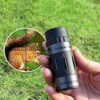Multipurpose Mini Pocket 8x20 Monoculars Telescope Cross Scale Ranging High Definition Optical Glass for Hunting Camping Hicking 2