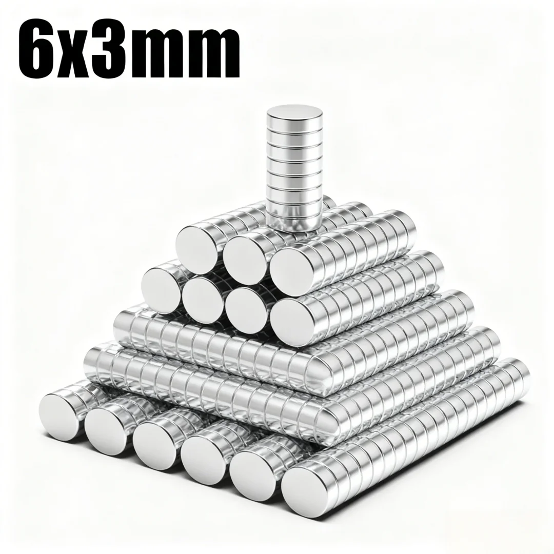6x3mm 아이만 냉장고 자석 DIY 사무실 화이트보드 작업실