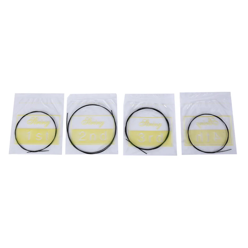 Ukulele Set 4 Pcs/set Strings Replacement Part For 21 Inch 23 Inch 26 Stringed Instrument Nylon Ukulele