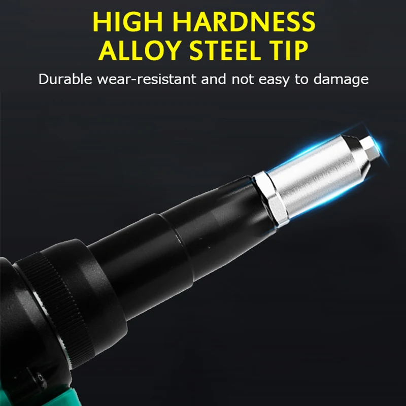 Brushless Electric Rivet Gun Cordless Rivet Nut Gun Drill Insert Automatic Riveting Tool For Makita Battery / Dayi battery 3