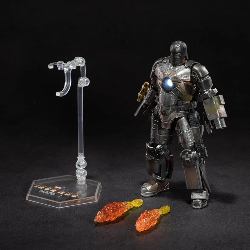 ZD Toys マーベルアイアンマン MK1 MK2 MK3 MK4 MK5 MK6 MK7 モデル 7