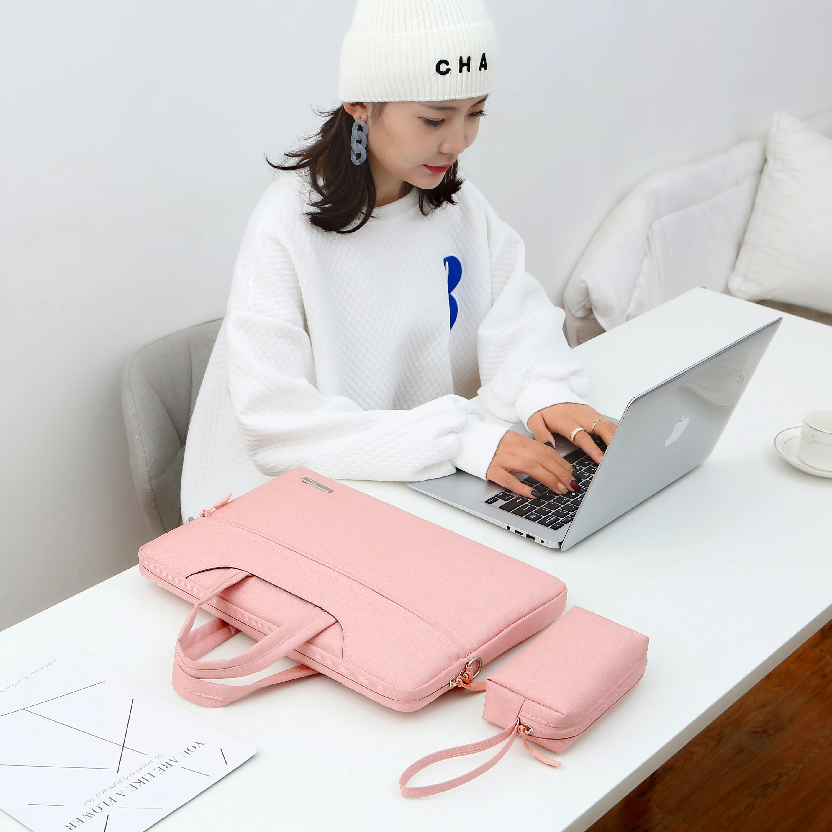 Housse pour ordinateur portable pour Apple Macbook 16 15 13 11 pouces pour Lenovo Huawei Xiaomi ASUS sac pour ordinateur portable Table pour ipad 12.9 couverture.