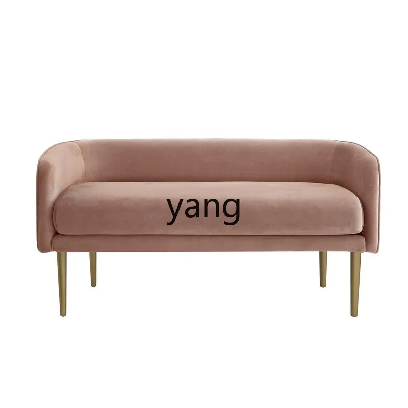 

Yhl Tail Bed Stool Bedroom Simple Modern Small Apartment Living Room Small Sofa Balcony Backrest Shoe Changing Stool