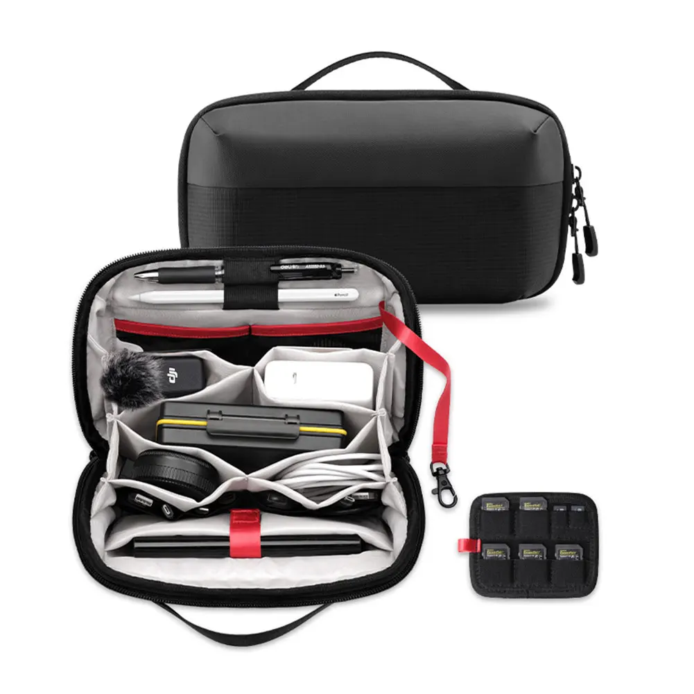 Electronic Organizer Travel Case Waterproof Cable Organization Storage Bag Accessories Carry Case Airplane Travel Essentials Bag