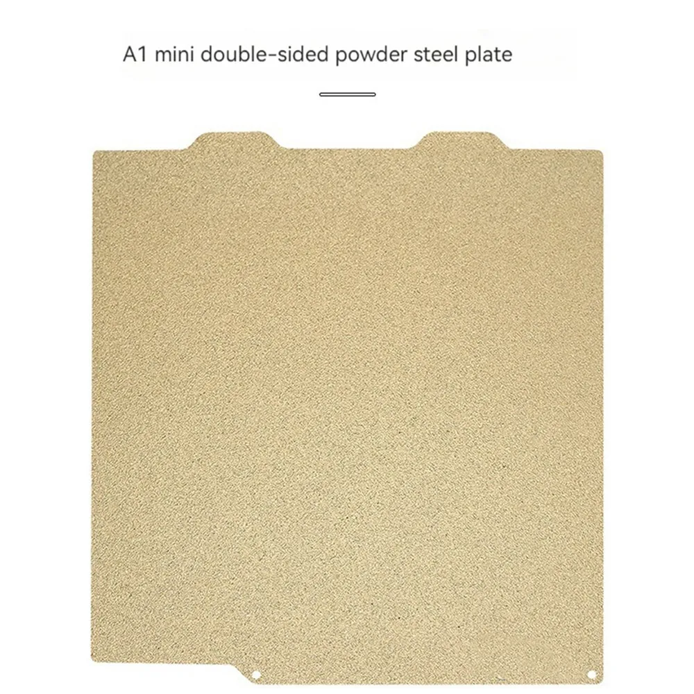 Upgrade Flexible Build Plate 184 x 197 mm Double Sided Textured PEI Powder Coated Spring Steel Sheet