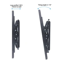 Ultra Thin Tilting TV Wall Mount Bracket Universal for 26-75 Inches Max Load 45kg - Image 4