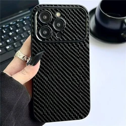 Premium Black Carbon Fiber Pattern Shockproof Phone Case - iPhone XS Max (1)