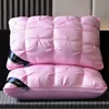 Liv-Esthete Noble White 100% Goose Down Pillow Sleep Gift Down-proof Queen King 100% Cotton White Neck Protection Bed Pillows 3
