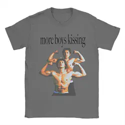 Men's Hip Hop Beach Tee - Y2K Print Cotton T - Shirt Gift - S (Dark Grey)
