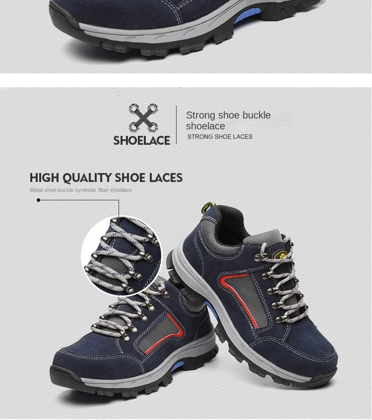 Four Seasons Comfortable Breathable Sports Shoes Men's Outdoor Work Anti-smashing Anti-piercing Labor Insurance Shoes hunting safety harness